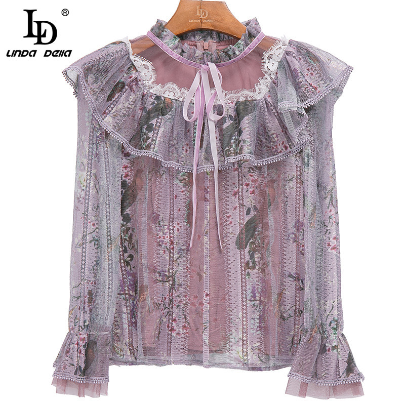 Autumn Elegant Short Skirts Suit Women Ruffles Lace Long sleeve Tops and Vintage jacquard Two Piece Set 210522