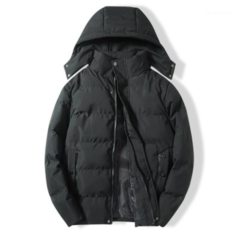 Men's & Parkas Hooded Coats Male Winter New Loose Solid Color Outerwear Mens Thicken Down Jackets Fashion Trend Long Sleeve Plus Size Zipper, Black
Men's & Parkas Hooded Coats Male Winter New Loose Solid Color Outerwear Mens Thicken Down Jackets Fashion Trend Long Sleeve Plus Size Zipper, Black