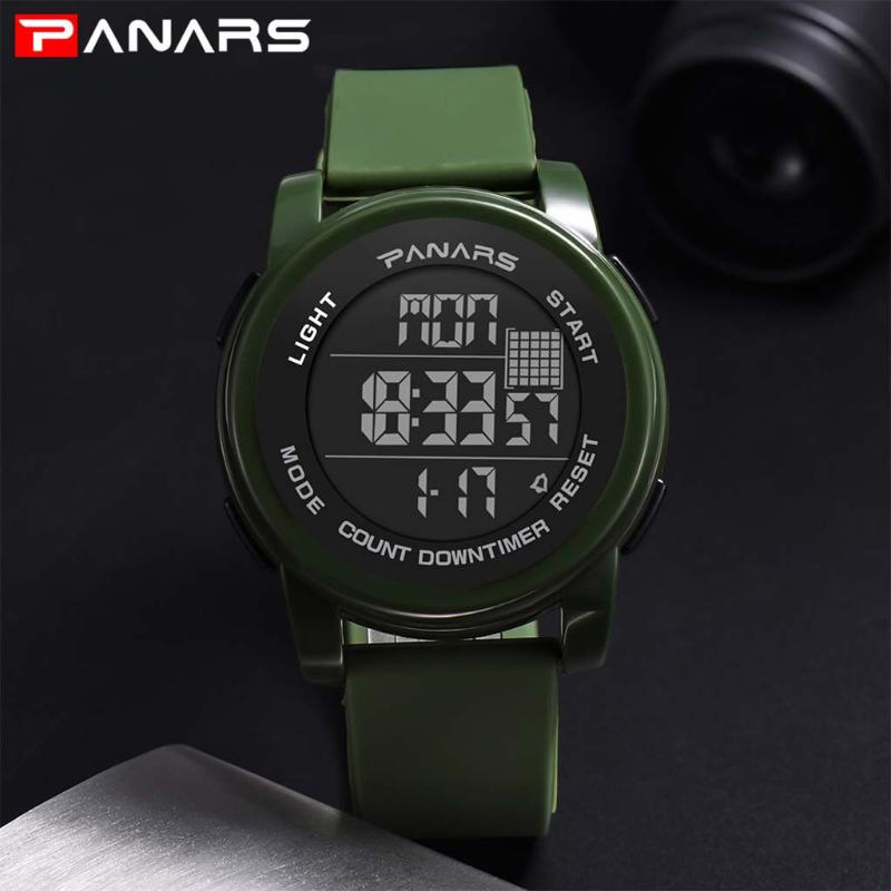 Sports Digital Luminous Outdoor Watch Mens Waterproof LED Multi Function Electronic Zegarek Meski Sportowy Wristwatches, Blue
Sports Digital Luminous Outdoor Watch Mens Waterproof LED Multi Function Electronic Zegarek Meski Sportowy Wristwatches, Blue