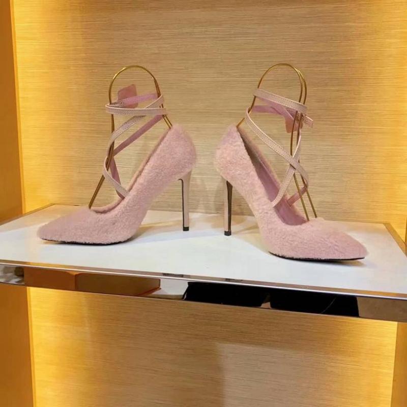 Dress Shoes Style Autumn And Winter Plush High Heels Wool Single European American Stiletto Lace-up Fashion Women's, As pic
Dress Shoes Style Autumn And Winter Plush High Heels Wool Single European American Stiletto Lace-up Fashion Women's, As pic