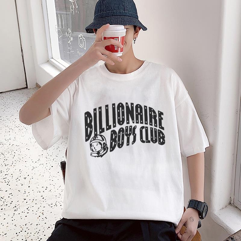 Men's and women's 100% cotton billionaire boys club arch bridge print round neck short-sleeved t shirts, White;black
Men's and women's 100% cotton billionaire boys club arch bridge print round neck short-sleeved t shirts, White;black