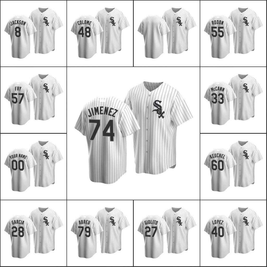 Men Chicago WhiteSox #10 Yoan Moncada 79 Jose Abreu 7 Tim Anderson 8 Bo Jackson Women Youth CustomReplicaHome White Jersey
Men Chicago WhiteSox #10 Yoan Moncada 79 Jose Abreu 7 Tim Anderson 8 Bo Jackson Women Youth CustomReplicaHome White Jersey