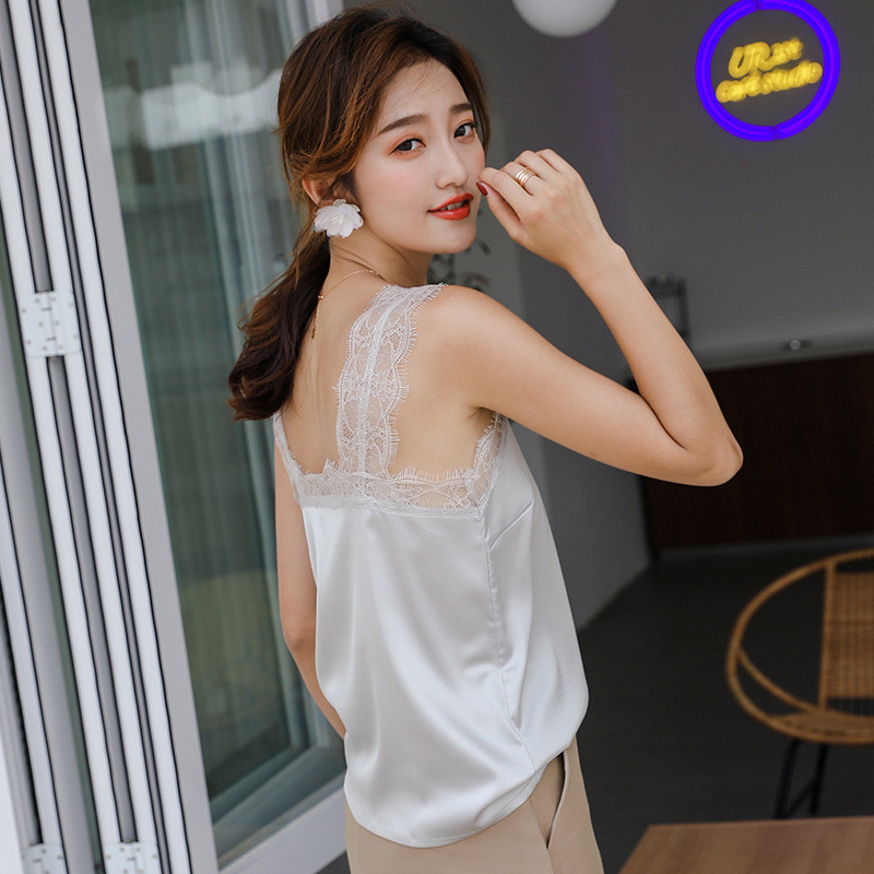 Women Crop Top Plus Size Cotton Black Tank Elegant Sexy Party Vest V Neck Halter Camis Female Casual s for Girl 210428