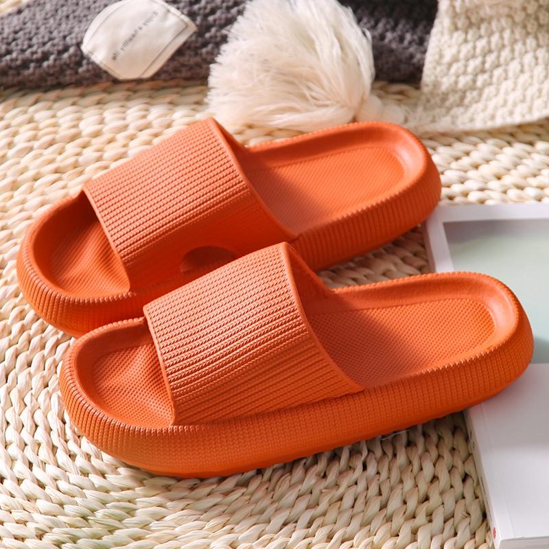 Universal Quick-drying Thickened Non-slip Sandals Thick Sole House Slippers Bathroom Footwear Summer Beach Sandal Slipper