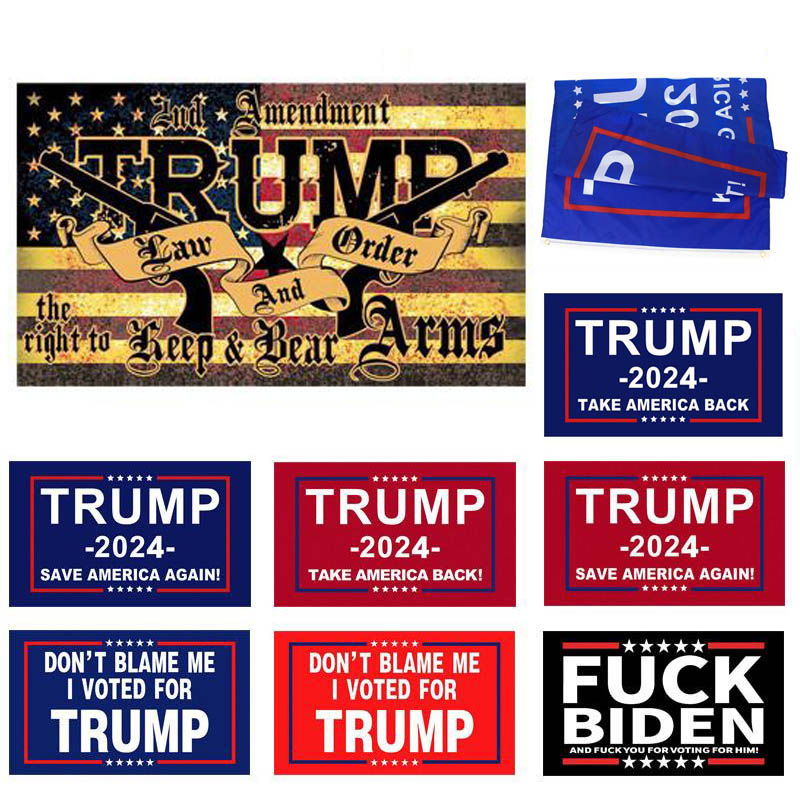 Trump 2024 Flag Make America Great Again Banners Presidential Election Supporters Flags Banner
Trump 2024 Flag Make America Great Again Banners Presidential Election Supporters Flags Banner