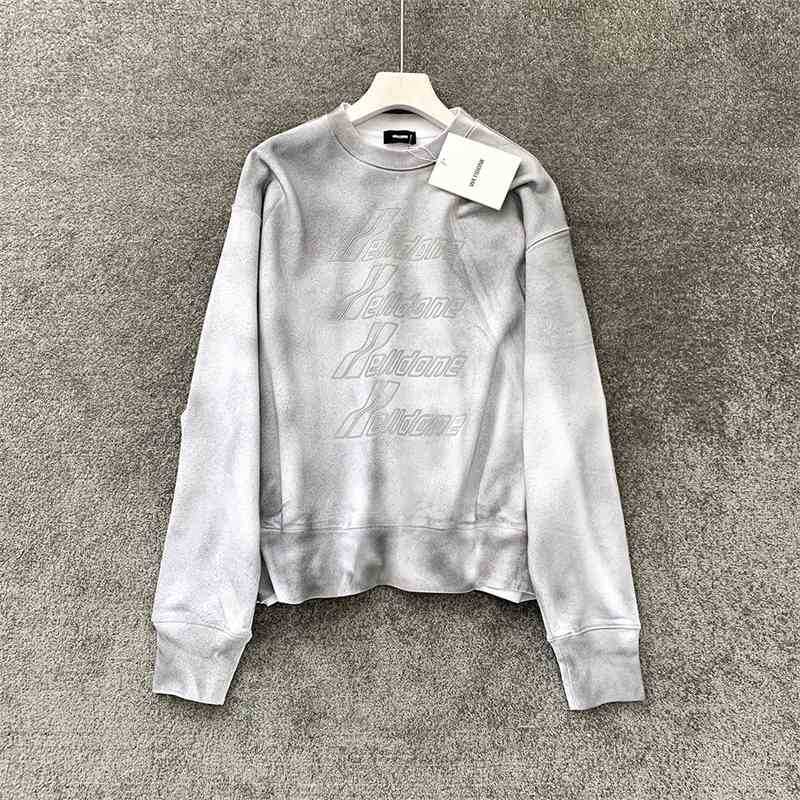 2021 spring new we11 Seoul limited reflective top art graffiti spray painting sweater, Gray
2021 spring new we11 Seoul limited reflective top art graffiti spray painting sweater, Gray