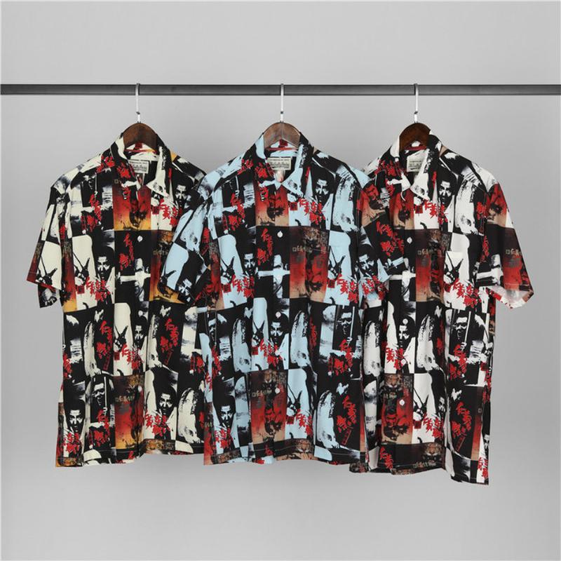 2021ss Apricot White Blue WACKO MARIA Hawaii Shirt Men Women Digital Printing Tees Streetwear Clothing Men' Casual Shirts
2021ss Apricot White Blue WACKO MARIA Hawaii Shirt Men Women Digital Printing Tees Streetwear Clothing Men' Casual Shirts