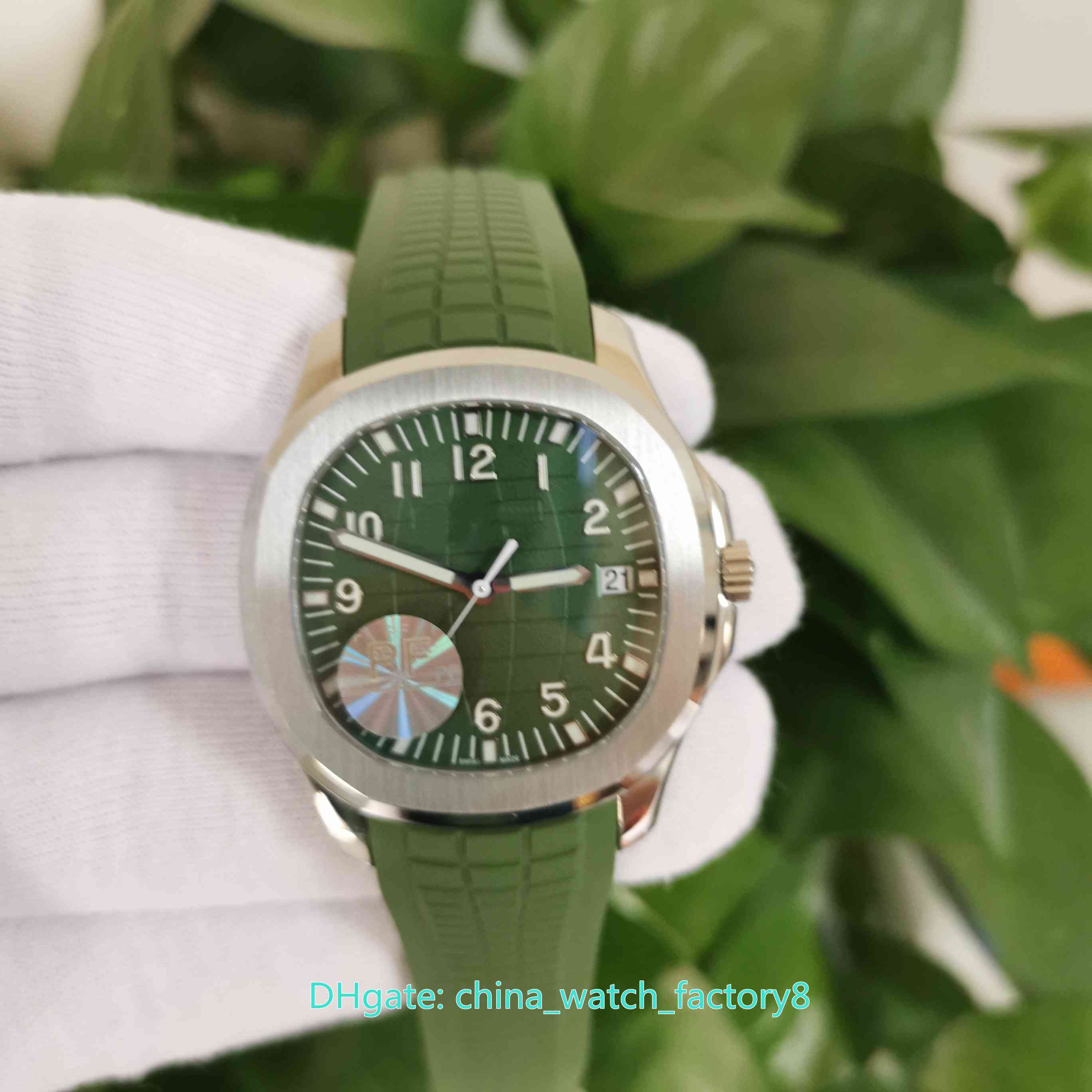 PF Factory Top Quality Watches 40mm Aquanaut Jumbo 5168 Ref.5168G-010 Green 904 Steel CAL.324 S C Movement Mechanical Automatic Mens Watch Men's Wristwatches, No box papers
PF Factory Top Quality Watches 40mm Aquanaut Jumbo 5168 Ref.5168G-010 Green 904 Steel CAL.324 S C Movement Mechanical Automatic Mens Watch Men's Wristwatches, No box papers
