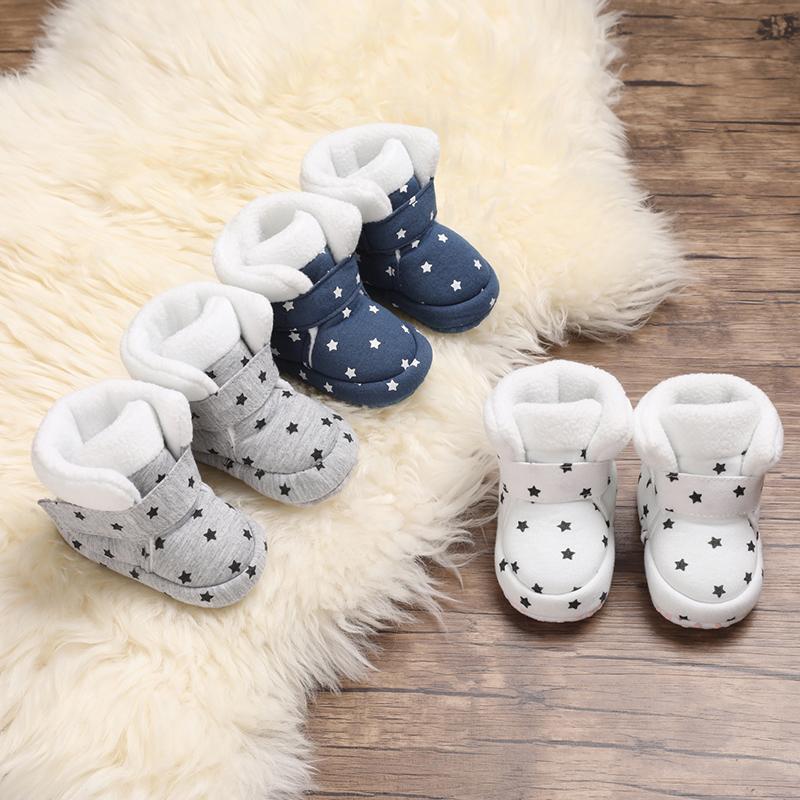 Boots 2021 Born Baby Shoes Boy Girl Solid Color/Star Toddler First Walkers Booties Cotton Comfort Soft Anti-slip Warm Infant, Black;grey
Boots 2021 Born Baby Shoes Boy Girl Solid Color/Star Toddler First Walkers Booties Cotton Comfort Soft Anti-slip Warm Infant, Black;grey
