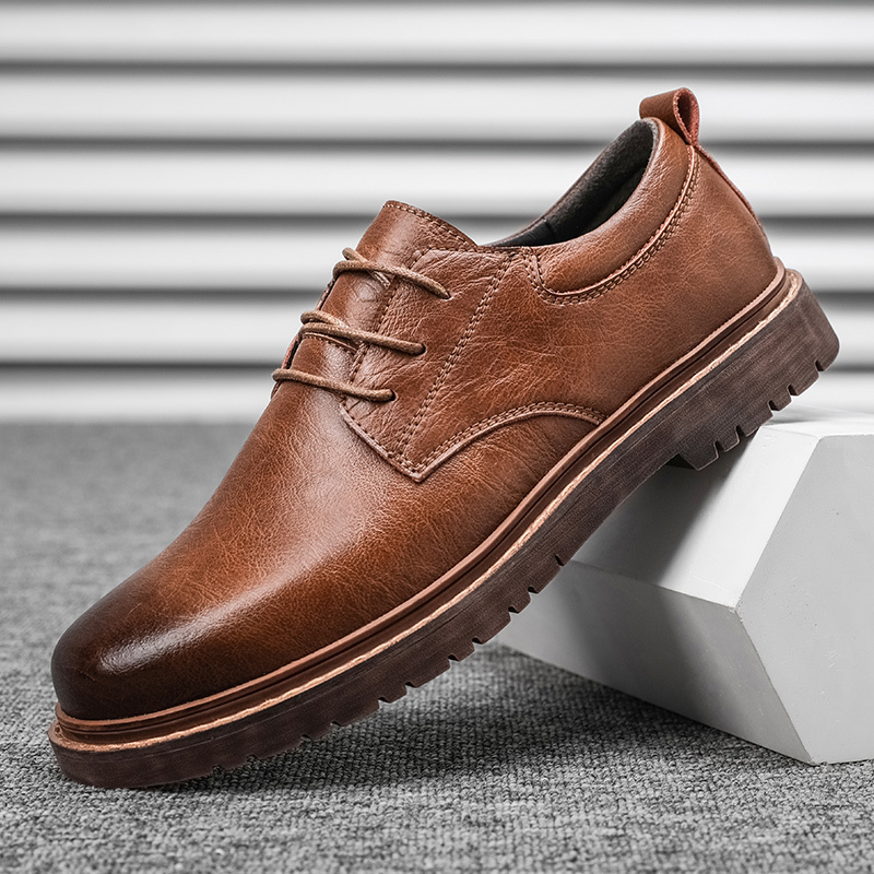 dress shoes fashion spring autumn lace up leather brand comfy office style leisure walk oxfords men casual mens flats * 0jvs, Black
dress shoes fashion spring autumn lace up leather brand comfy office style leisure walk oxfords men casual mens flats * 0jvs, Black