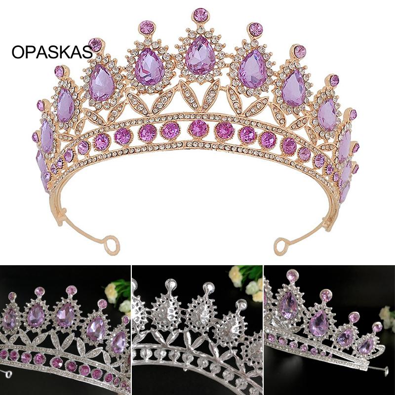 Hair Clips & Barrettes Purple Rhinestone Stone Crown Headband Princess Bridal Hoop Glittery Headdress Accessories For Women ET, Golden;silver
Hair Clips & Barrettes Purple Rhinestone Stone Crown Headband Princess Bridal Hoop Glittery Headdress Accessories For Women ET, Golden;silver