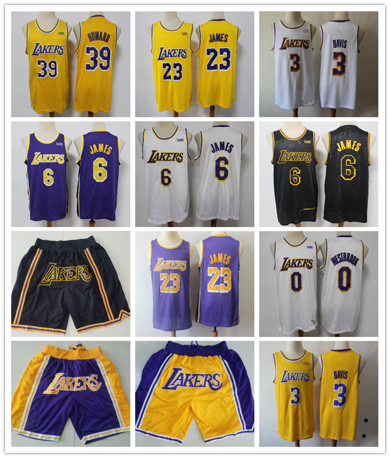 Los Angeles''Lakers''Men Jersey Lebron 23 6 James 0 Russell Westbrook 39 DWight Howard Anthony 3 Davis Basketball Jerseys Shorts, Color
Los Angeles''Lakers''Men Jersey Lebron 23 6 James 0 Russell Westbrook 39 DWight Howard Anthony 3 Davis Basketball Jerseys Shorts, Color