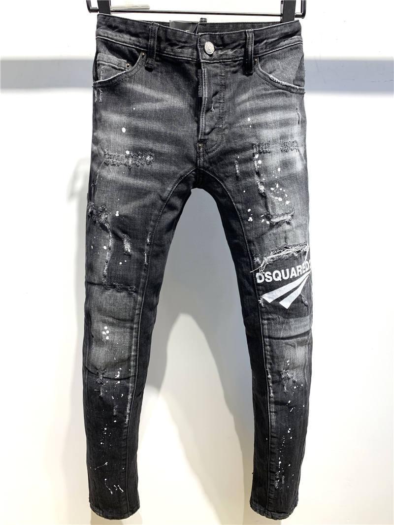 DSQ 2021 New Designers DSquared luxurys DSQ2 D2 Men Luxury Denim Jeans Holes Trousers Pants Biker Jeans Rock Revival Jea hLT, Blue
DSQ 2021 New Designers DSquared luxurys DSQ2 D2 Men Luxury Denim Jeans Holes Trousers Pants Biker Jeans Rock Revival Jea hLT, Blue