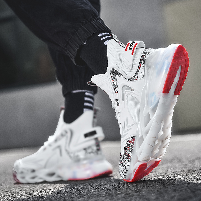2021 Spring Sports Casual Shoes Blade Breathable Mens sneaker Tide Buffer Shock Absorption Air Cushion trainer, Customize
2021 Spring Sports Casual Shoes Blade Breathable Mens sneaker Tide Buffer Shock Absorption Air Cushion trainer, Customize