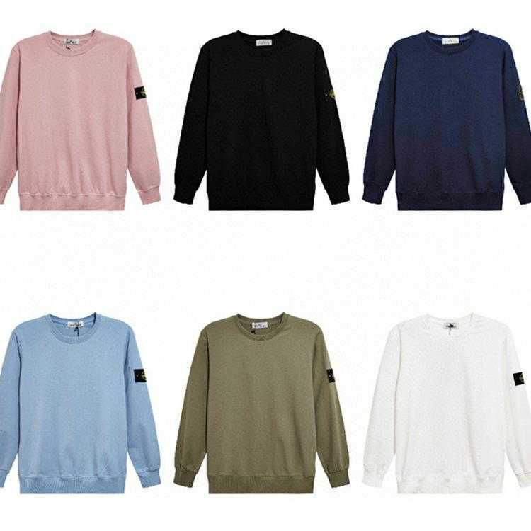 Island Badge Solid Color Trend Stone Versatile Cotton Terry Bottomed Long Sleeve Men's and Women's Round Neck Sweater, Black
Island Badge Solid Color Trend Stone Versatile Cotton Terry Bottomed Long Sleeve Men's and Women's Round Neck Sweater, Black