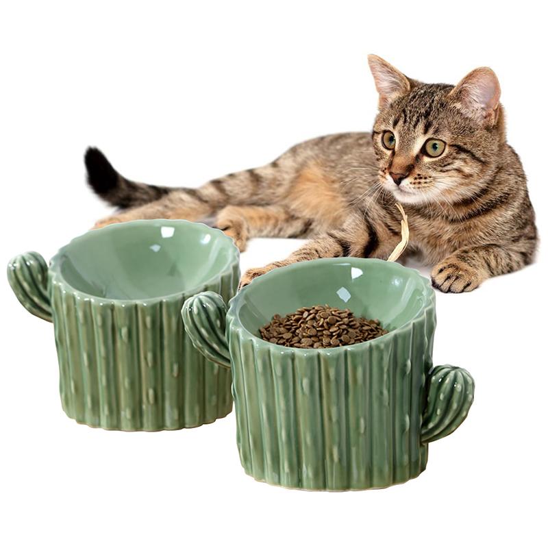 Cat Bowls & Feeders Legendog Bowl Cactus And Dog Raised Food Elevated Ceramic Pet Tilted For Flat Faced Cats Small Dogs
Cat Bowls & Feeders Legendog Bowl Cactus And Dog Raised Food Elevated Ceramic Pet Tilted For Flat Faced Cats Small Dogs
