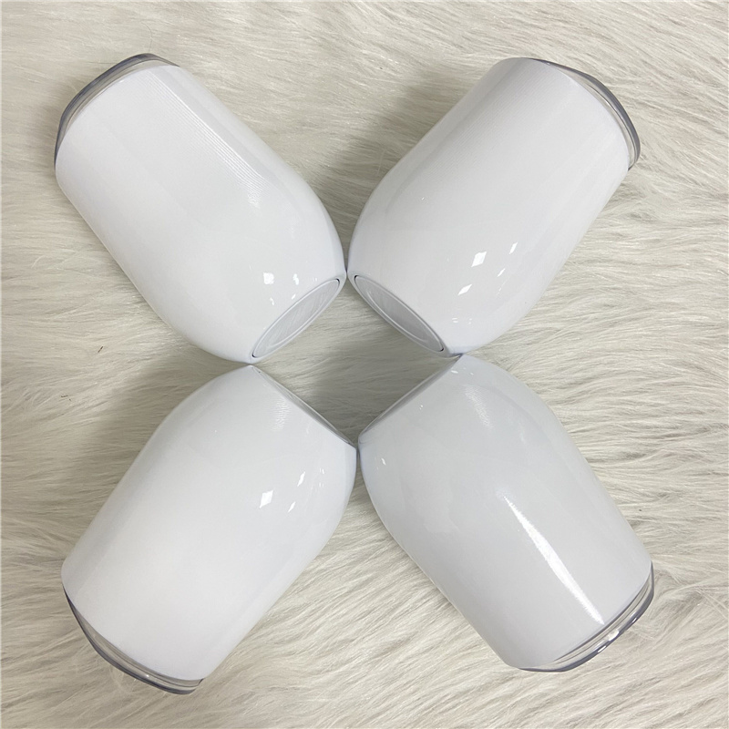 Wine Glass 12oz Sublimation Egg Shape Mug White Blank Stainless Steel Tumbler Insulated Double Wall Water Coffee Bottle, White for sublimation
Wine Glass 12oz Sublimation Egg Shape Mug White Blank Stainless Steel Tumbler Insulated Double Wall Water Coffee Bottle, White for sublimation