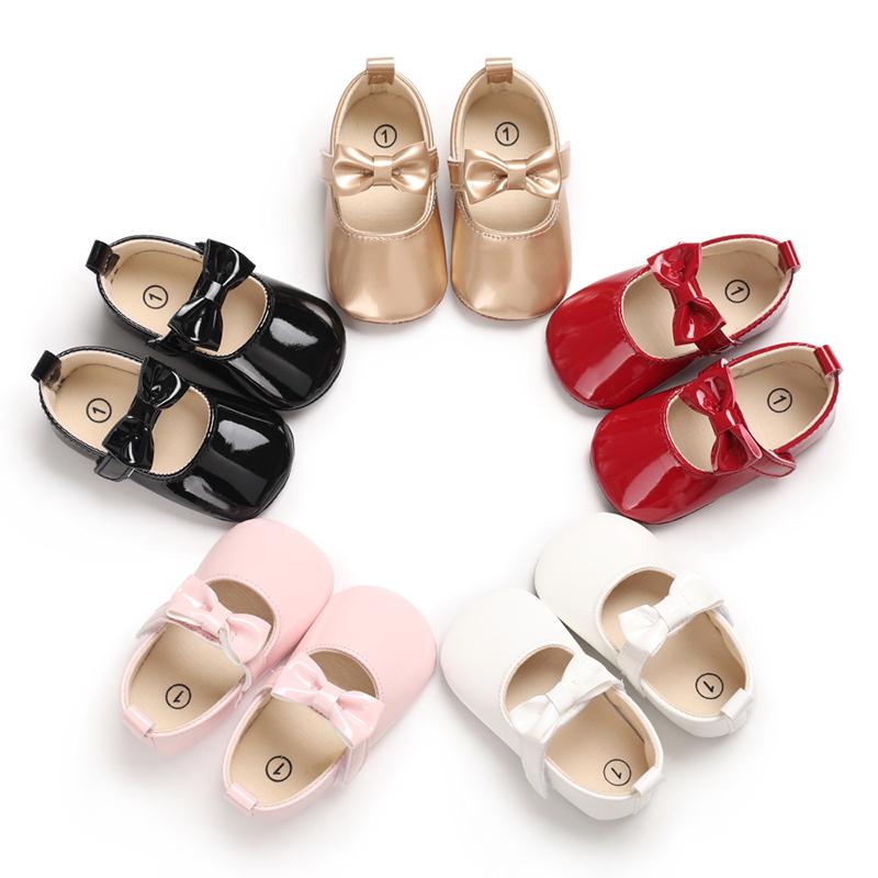 First Walkers Spring And Autumn Style Flat Bottom Bow Solid Color Casual Shoes For Baby Girl Princess 0-18 Months Walking
First Walkers Spring And Autumn Style Flat Bottom Bow Solid Color Casual Shoes For Baby Girl Princess 0-18 Months Walking