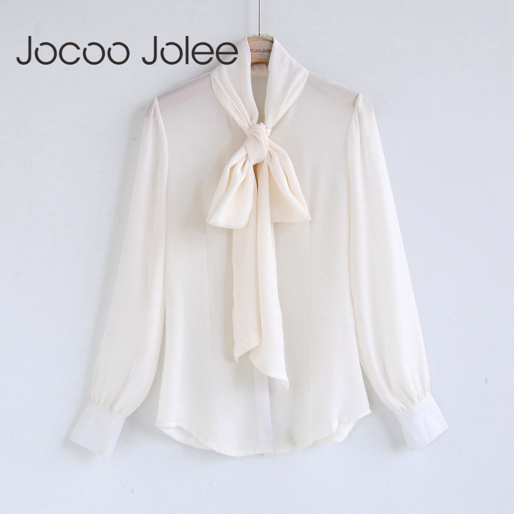 Fashion Chiffon Women Blouse Long Sleeve Casual Bow Tie Deep V Neck Lace Up Tops Shirt Feminine kimono 210428
