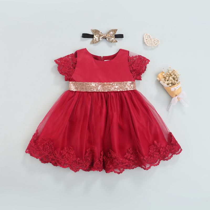 Girl's Dresses CitgeeSummer Infant Girls Casual Short Sleeve Dress Sequin Bow Embroidered A-line Formal Clothes
Girl's Dresses CitgeeSummer Infant Girls Casual Short Sleeve Dress Sequin Bow Embroidered A-line Formal Clothes