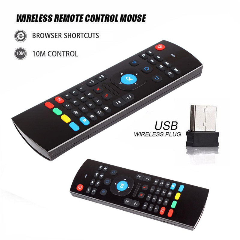 MX3 Air Mouse Universal Smart Voice Remote Control 2.4G RF Wireless Keyboard for Android tv box A95X H96 Max X96 mini