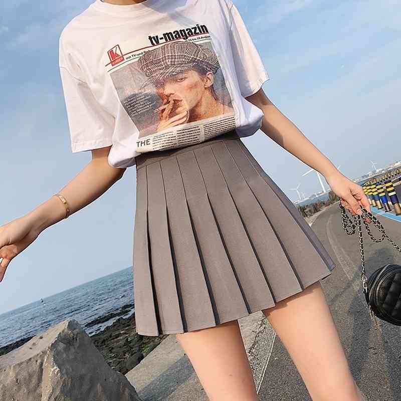 Women High Waist Pleated Skirt Sweet Cute Girls Dance Mini Cosplay Black White Kawaii Female Short 210603, Pink
Women High Waist Pleated Skirt Sweet Cute Girls Dance Mini Cosplay Black White Kawaii Female Short 210603, Pink