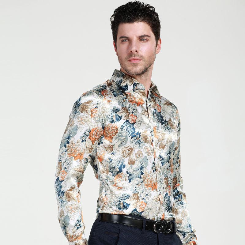 Men Party Casual Shirt Spring Summer Groom Groomsmen Wedding Formal Dress S05 Men's Shirts