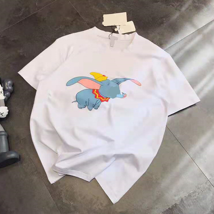 t shirt 21 spring and summer fashion brand luo family flying elephant age reduction lovely fresh comfortable breathable couple short sleeve, White
t shirt 21 spring and summer fashion brand luo family flying elephant age reduction lovely fresh comfortable breathable couple short sleeve, White