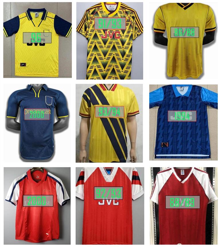 2003/04/05 Retro V. Persie Fabregas SOCCER JERSEY 1988/89/90 PIRES VIEIRA BERGKAMP Home football shirt classic futebol, Gold
2003/04/05 Retro V. Persie Fabregas SOCCER JERSEY 1988/89/90 PIRES VIEIRA BERGKAMP Home football shirt classic futebol, Gold