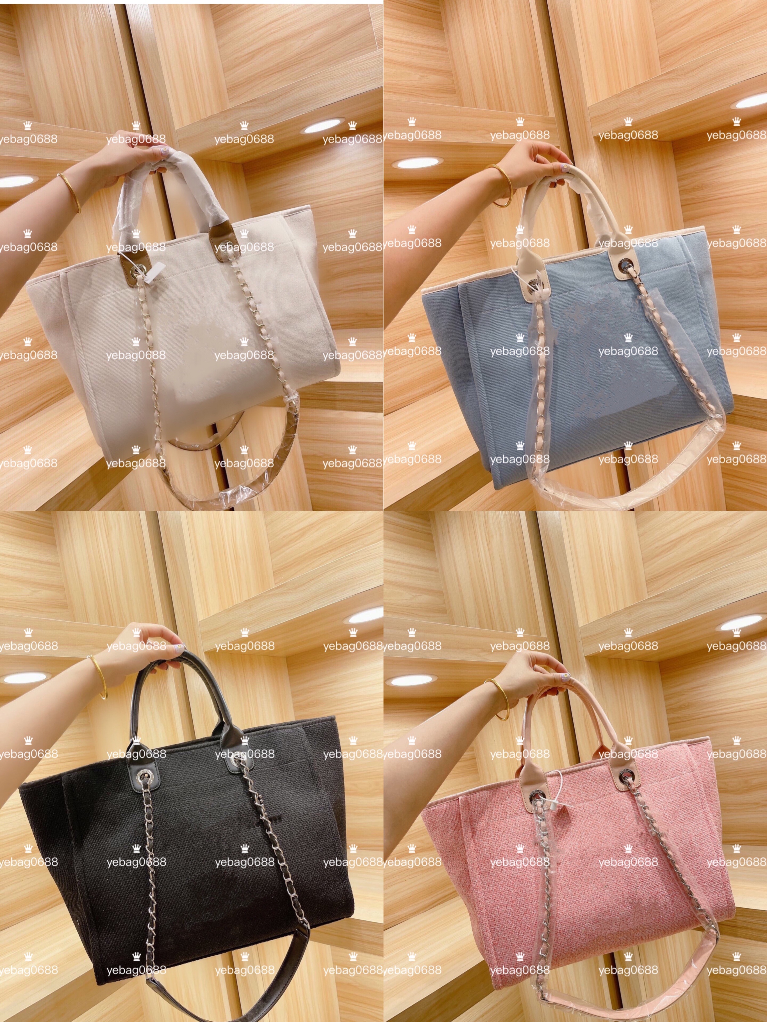 Women Luxury Handbags Designer Beach Bag Top Quality Fashion Knitting Purse Shoulder Large Tote With Chain Canvas Shopping Bags.
Women Luxury Handbags Designer Beach Bag Top Quality Fashion Knitting Purse Shoulder Large Tote With Chain Canvas Shopping Bags.