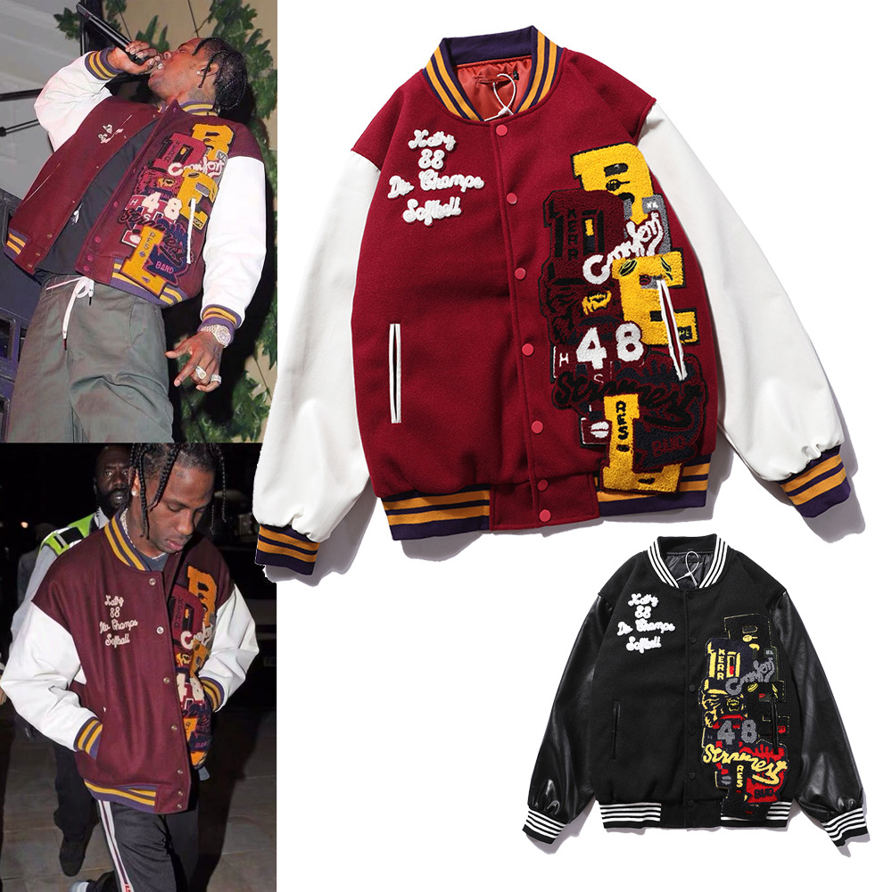 2022 Men Women Casual Baseball Jacket Bomber Zip Up Jackets Harajuku Plus Size Streetwear Outerwear Japanese, Black
2022 Men Women Casual Baseball Jacket Bomber Zip Up Jackets Harajuku Plus Size Streetwear Outerwear Japanese, Black