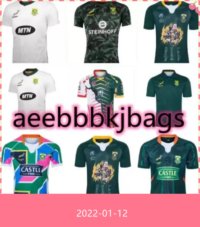 20 21 Africa shirt African 100th Anniversary rugby jersey CHAMPION JOINT VERSION national team shirts South vfhag, Black
20 21 Africa shirt African 100th Anniversary rugby jersey CHAMPION JOINT VERSION national team shirts South vfhag, Black