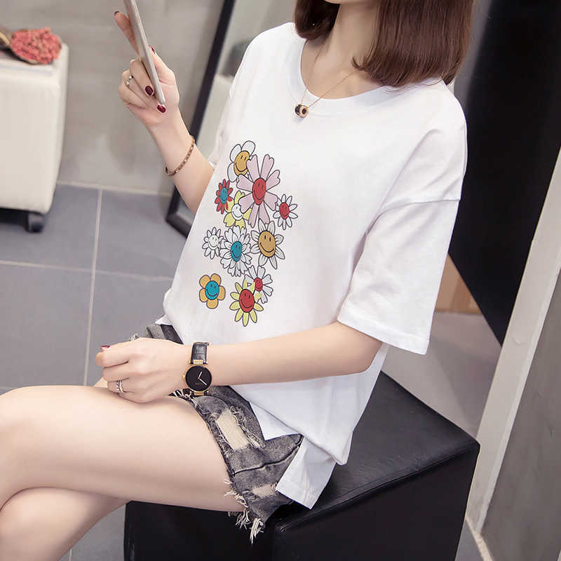Plus size T Shirt Women Short Sleeve Pocket Tops Tee Shirts Femme Casual Female Short Sleeves White Tshirt Clothes 210604, Blue haze
Plus size T Shirt Women Short Sleeve Pocket Tops Tee Shirts Femme Casual Female Short Sleeves White Tshirt Clothes 210604, Blue haze