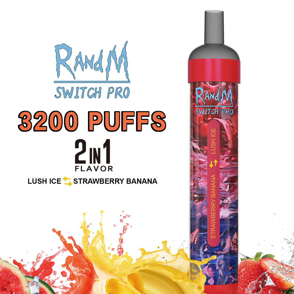 Wholesale Original RandM Dazzle King Disposable E Cigarette Vapes 3200 Puffs Vape Pen Electronic Atomizer 12 Flavors Bar Vape
Wholesale Original RandM Dazzle King Disposable E Cigarette Vapes 3200 Puffs Vape Pen Electronic Atomizer 12 Flavors Bar Vape