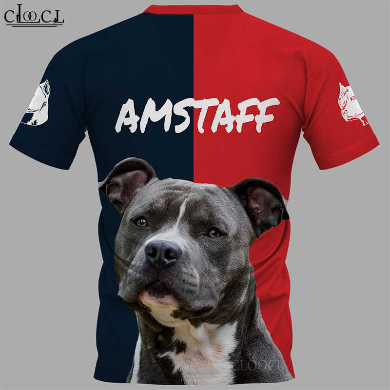 HX Amstaff Friend for Life Unisex T-Shirt Men Streetwear 3D Print Harajuku Short Sleeve Casual Pullover Drop 210629