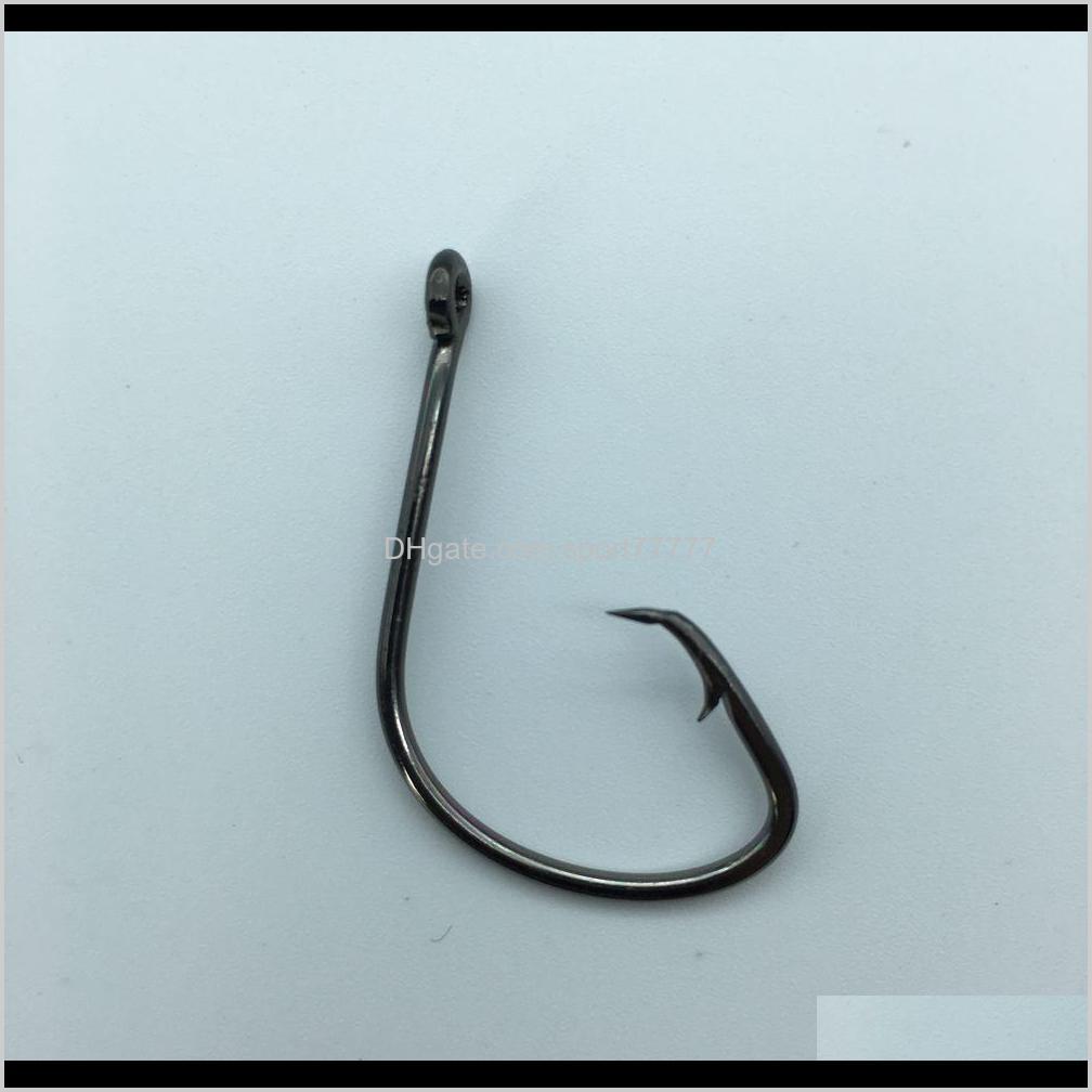 Sports & Outdoors Drop Delivery 2021 50Pc 7381 Fishing Hooks Black Color Octopus/Circle Sport Circle Fish Hook Jig Big 1# 1/0# 2/0# 3/0# 4/0#
Sports & Outdoors Drop Delivery 2021 50Pc 7381 Fishing Hooks Black Color Octopus/Circle Sport Circle Fish Hook Jig Big 1# 1/0# 2/0# 3/0# 4/0#