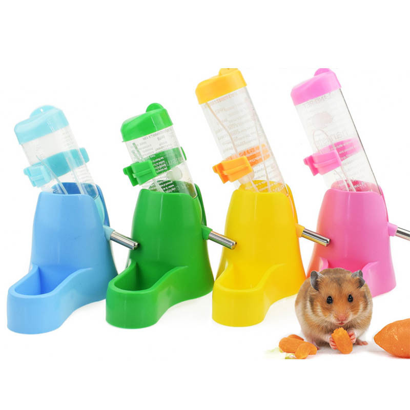 Hamster Water Bottle Small Animal Accessories Automatic Feeding Device Food Container 3 Styles 1 Pc Pet Drinking Bottles