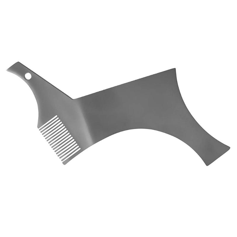 Hair Brushes Men Beard Trim Shaving Shaping Styling Template Comb Men's Double Sided Beards Combs Beauty Tool For Design