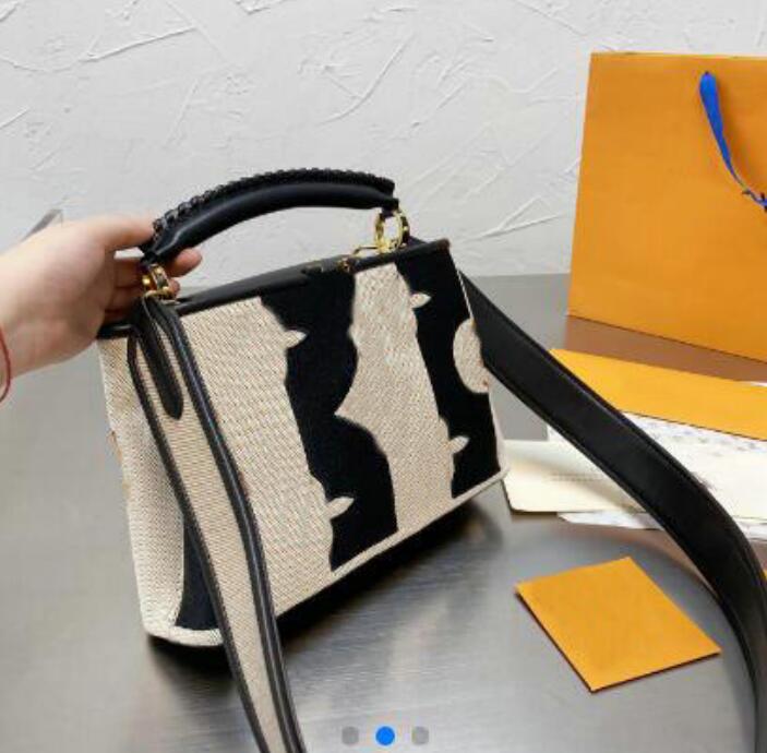 2022 embroidery Capucines bag High quality Genuine Leather Designer tote Handbags Purses Handbag Shoulder Bags Ladies Cross Body Bag M02145, Yellow
2022 embroidery Capucines bag High quality Genuine Leather Designer tote Handbags Purses Handbag Shoulder Bags Ladies Cross Body Bag M02145, Yellow