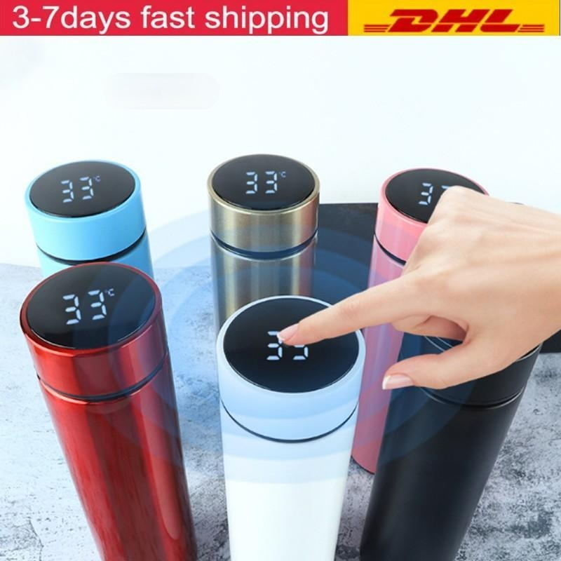 DHL SHip 450ml LED Insulated Vacuum Flask Smart Stainless Steel Thermal Bottle Temperature Display Screen Waterproof Thermo Mug FY4122
DHL SHip 450ml LED Insulated Vacuum Flask Smart Stainless Steel Thermal Bottle Temperature Display Screen Waterproof Thermo Mug FY4122