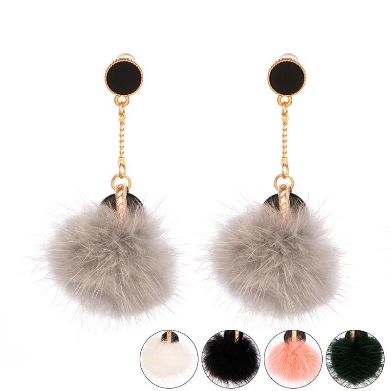 Dangle & Chandelier Fashion Plush Fur Pompom Ball Drop Earrings For Women Female Girls Winter Party Hanging Jewelry Accessories Gift
Dangle & Chandelier Fashion Plush Fur Pompom Ball Drop Earrings For Women Female Girls Winter Party Hanging Jewelry Accessories Gift