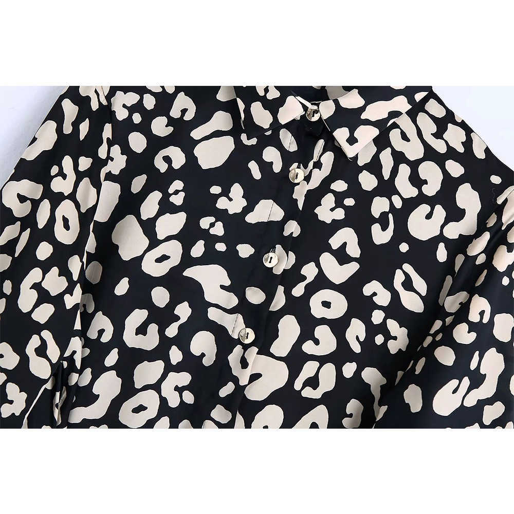 Women Dress Printed Collared Belted Elegant Fashion Casual Midi Woman Dresses Femme Robe Ropa Mujer Vestidos 210709