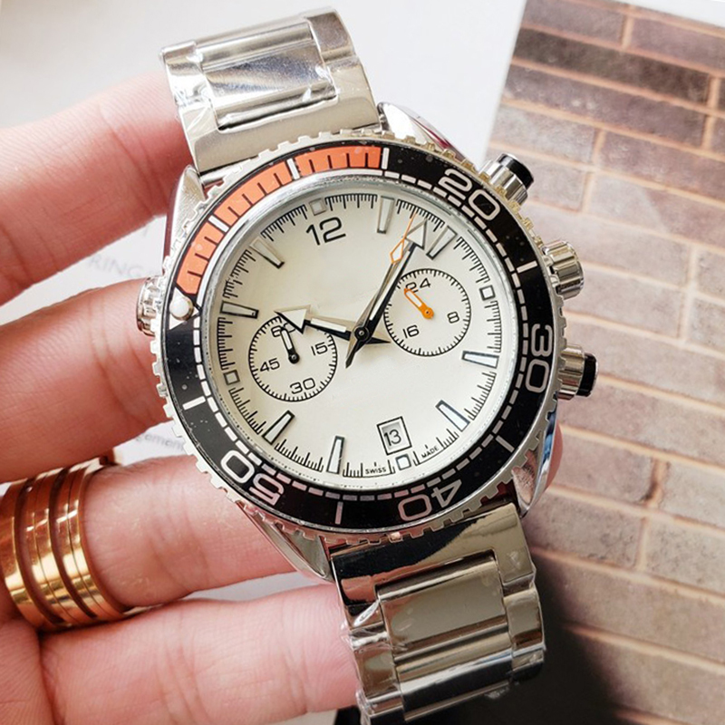Mens Date Luxury Watch 600M Full Function Chrongraph Men Watches OS Quarz Movement Rubber Sports James bond 007 Skyfall, Slivery;brown
Mens Date Luxury Watch 600M Full Function Chrongraph Men Watches OS Quarz Movement Rubber Sports James bond 007 Skyfall, Slivery;brown
