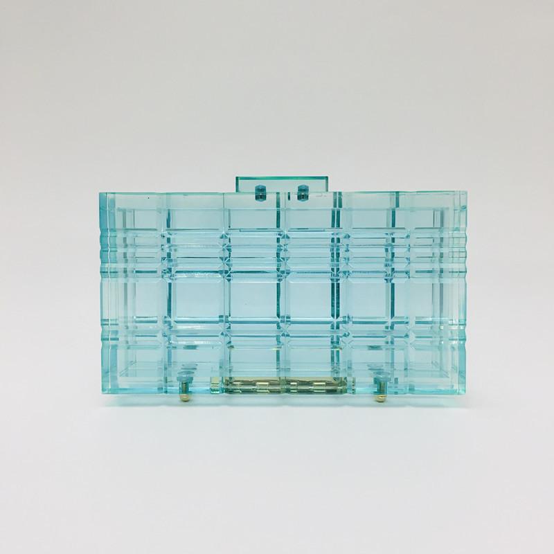 Evening Bags Luxury Design Women Blue Transparent Handbag Acrylic Geometric Messenger Bag Lady Summer Holiday Clutch Mini Square Tote, Light blue
Evening Bags Luxury Design Women Blue Transparent Handbag Acrylic Geometric Messenger Bag Lady Summer Holiday Clutch Mini Square Tote, Light blue