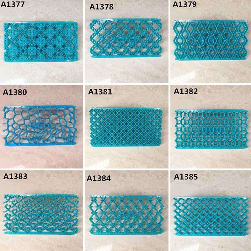 Kitchen Gadgets Cake Pastry Accessories Plastic Food Grade Embosser Mold Biscuits Cake Cookies Cutter Cake Decorating Tools