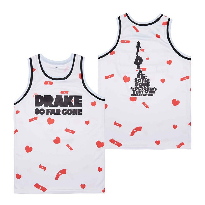 Men SO FAR GONE Movie Jersey Basketball Vintage HipHop For Sport Fans Pure Cotton Hip Hop Breathable Stitched Team White Color Embroidery Good Quality On Sale, Black
Men SO FAR GONE Movie Jersey Basketball Vintage HipHop For Sport Fans Pure Cotton Hip Hop Breathable Stitched Team White Color Embroidery Good Quality On Sale, Black