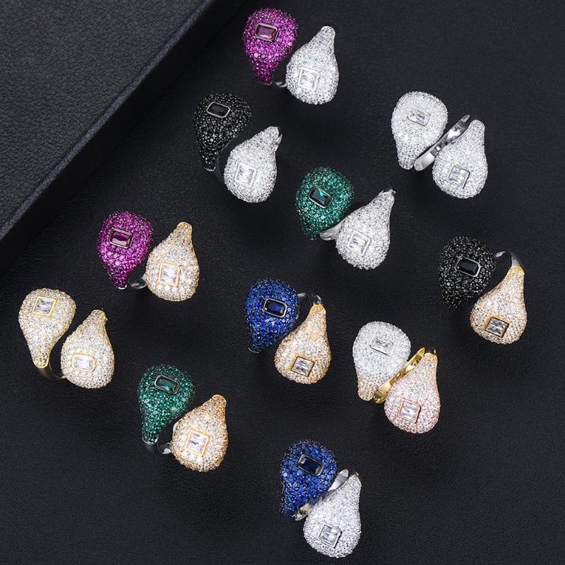 Cluster Rings Missvikki 11 Colors Bridal Wedding Open Adjustable With Full Charm Shiny Clear Austrian Crystal Jewelry
Cluster Rings Missvikki 11 Colors Bridal Wedding Open Adjustable With Full Charm Shiny Clear Austrian Crystal Jewelry
