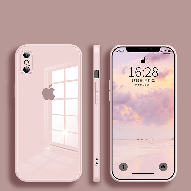 Liquid Square Tempered Glass Phone Case For IPhone 7 8 Plus 11 12 Pro Max MINi XR XS X SE2020 Shockproof Soft Frame Back Cover
Liquid Square Tempered Glass Phone Case For IPhone 7 8 Plus 11 12 Pro Max MINi XR XS X SE2020 Shockproof Soft Frame Back Cover