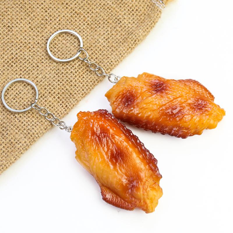 Keychains Funny Chicken Wing Keychain Favorite Fast Food Roasted Orleans Roast Mid Joint Keyring Bag Backpack Ornament Jewelry, Silver
Keychains Funny Chicken Wing Keychain Favorite Fast Food Roasted Orleans Roast Mid Joint Keyring Bag Backpack Ornament Jewelry, Silver
