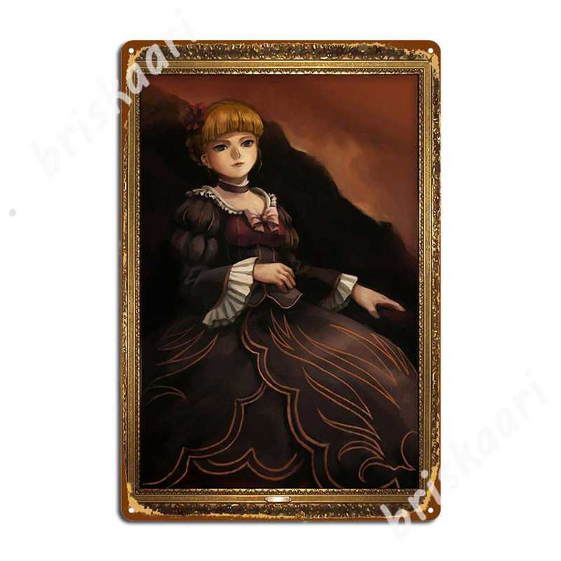 

Umineko When They Cry-Beatrice Portrait Metal Signs Club Bar Mural Painting Wall Mural Classic Tin sign Posters